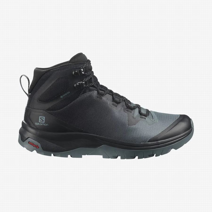 Salomon Vaya Mid Gore-tex Fjellsko Dame Svart (URB4875KT)